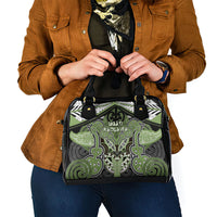 Aotearoa Iwi Ngati Raukawa Shoulder Handbag Maori Kowhaiwhai Pattern LT19 - Polynesian Pride
