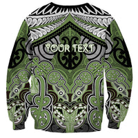 Aotearoa Iwi Ngati Raukawa Personalised Sweatshirt Maori Kowhaiwhai Pattern LT19 - Polynesian Pride
