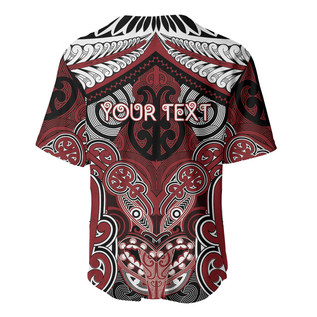 Aotearoa Iwi Ngati Toa Personalised Baseball Jersey Maori Kowhaiwhai Pattern LT19 - Polynesian Pride