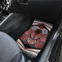 Aotearoa Iwi Ngati Toa Personalised Car Mats Maori Kowhaiwhai Pattern LT19 - Polynesian Pride