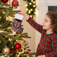 Aotearoa Iwi Ngati Toa Personalised Christmas Stocking Maori Kowhaiwhai Pattern LT19 - Polynesian Pride