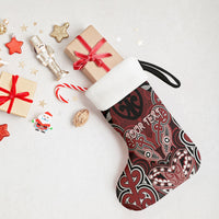 Aotearoa Iwi Ngati Toa Personalised Christmas Stocking Maori Kowhaiwhai Pattern LT19 - Polynesian Pride