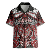 Aotearoa Iwi Ngati Toa Personalised Kid Hawaiian Shirt Maori Kowhaiwhai Pattern LT19 - Polynesian Pride
