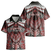 Aotearoa Iwi Ngati Toa Personalised Kid Hawaiian Shirt Maori Kowhaiwhai Pattern LT19 - Polynesian Pride