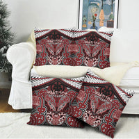 Aotearoa Iwi Ngati Toa Pillow Cover Maori Kowhaiwhai Pattern LT19 - Polynesian Pride