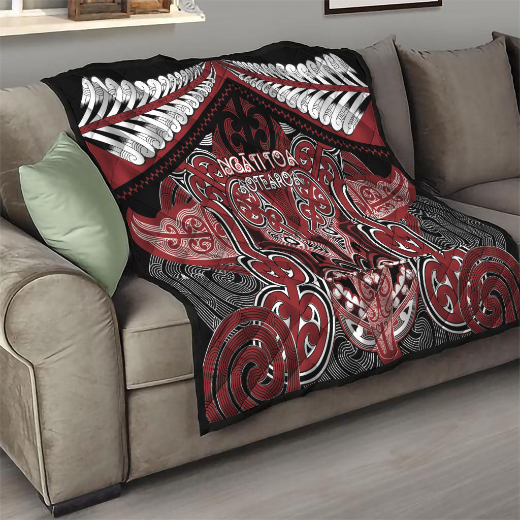 Aotearoa Iwi Ngati Toa Quilt Maori Kowhaiwhai Pattern LT19 - Polynesian Pride