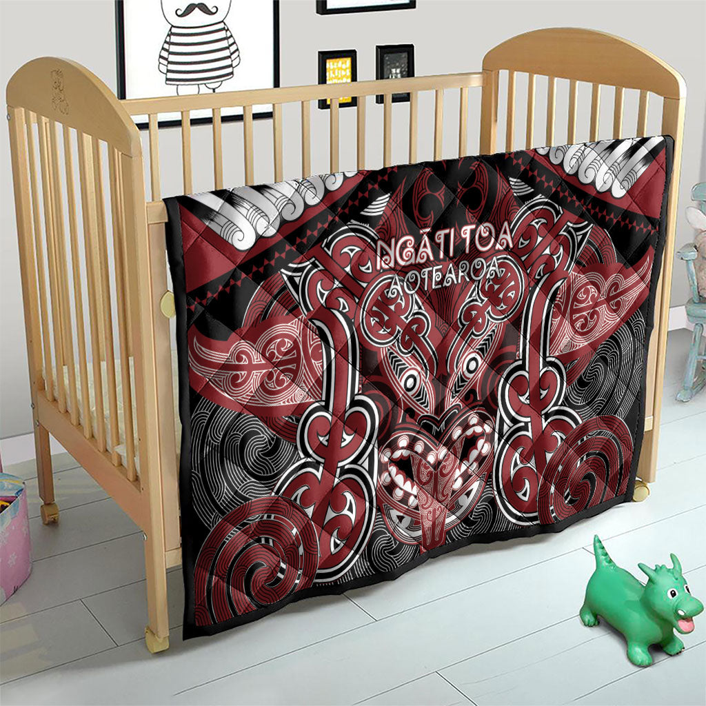 Aotearoa Iwi Ngati Toa Quilt Maori Kowhaiwhai Pattern LT19 - Polynesian Pride
