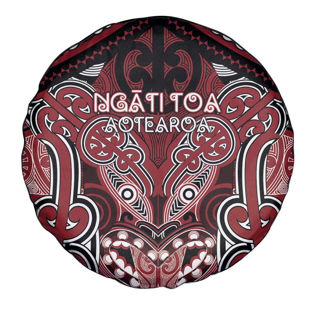 Aotearoa Iwi Ngati Toa Spare Tire Cover Maori Kowhaiwhai Pattern LT19 - Polynesian Pride