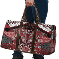 Aotearoa Iwi Ngati Toa Travel Bag Maori Kowhaiwhai Pattern LT19 - Polynesian Pride