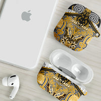 Aotearoa Iwi Ngati Tama AirPods Case Maori Kowhaiwhai Pattern LT19 - Polynesian Pride