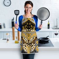 Aotearoa Iwi Ngati Tama Apron Maori Kowhaiwhai Pattern LT19 - Polynesian Pride