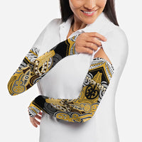 Aotearoa Iwi Ngati Tama Personalised Arm Sleeves Maori Kowhaiwhai Pattern LT19 - Polynesian Pride