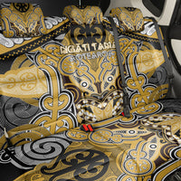 Aotearoa Iwi Ngati Tama Back Car Seat Cover Maori Kowhaiwhai Pattern LT19 - Polynesian Pride