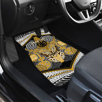 Aotearoa Iwi Ngati Tama Personalised Car Mats Maori Kowhaiwhai Pattern LT19 - Polynesian Pride