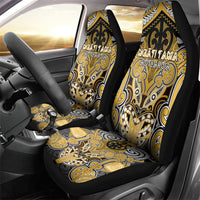 Aotearoa Iwi Ngati Tama Car Seat Cover Maori Kowhaiwhai Pattern LT19 - Polynesian Pride