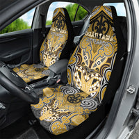 Aotearoa Iwi Ngati Tama Car Seat Cover Maori Kowhaiwhai Pattern LT19 - Polynesian Pride