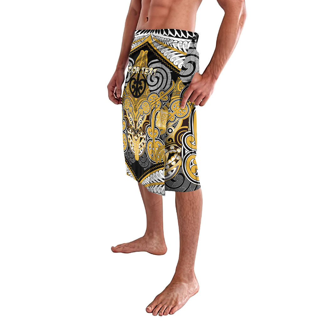 Aotearoa Iwi Ngati Tama Personalised Lavalava Maori Kowhaiwhai Pattern LT19 - Polynesian Pride