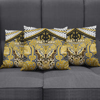 Aotearoa Iwi Ngati Tama Pillow Cover Maori Kowhaiwhai Pattern LT19 - Polynesian Pride