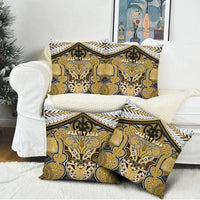 Aotearoa Iwi Ngati Tama Pillow Cover Maori Kowhaiwhai Pattern LT19 - Polynesian Pride