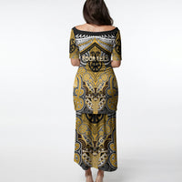Aotearoa Iwi Ngati Tama Personalised Puletasi Maori Kowhaiwhai Pattern LT19 - Polynesian Pride