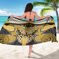 Aotearoa Iwi Ngati Tama Sarong Maori Kowhaiwhai Pattern LT19 - Polynesian Pride