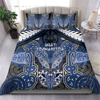 Aotearoa Iwi Ngati Tuwharetoa Bedding Set Maori Kowhaiwhai Pattern LT19 - Polynesian Pride
