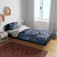 Aotearoa Iwi Ngati Tuwharetoa Bedding Set Maori Kowhaiwhai Pattern LT19 - Polynesian Pride