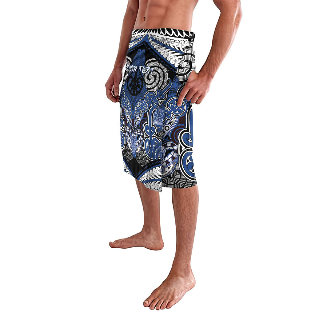 Aotearoa Iwi Ngati Tuwharetoa Personalised Lavalava Maori Kowhaiwhai Pattern LT19 - Polynesian Pride