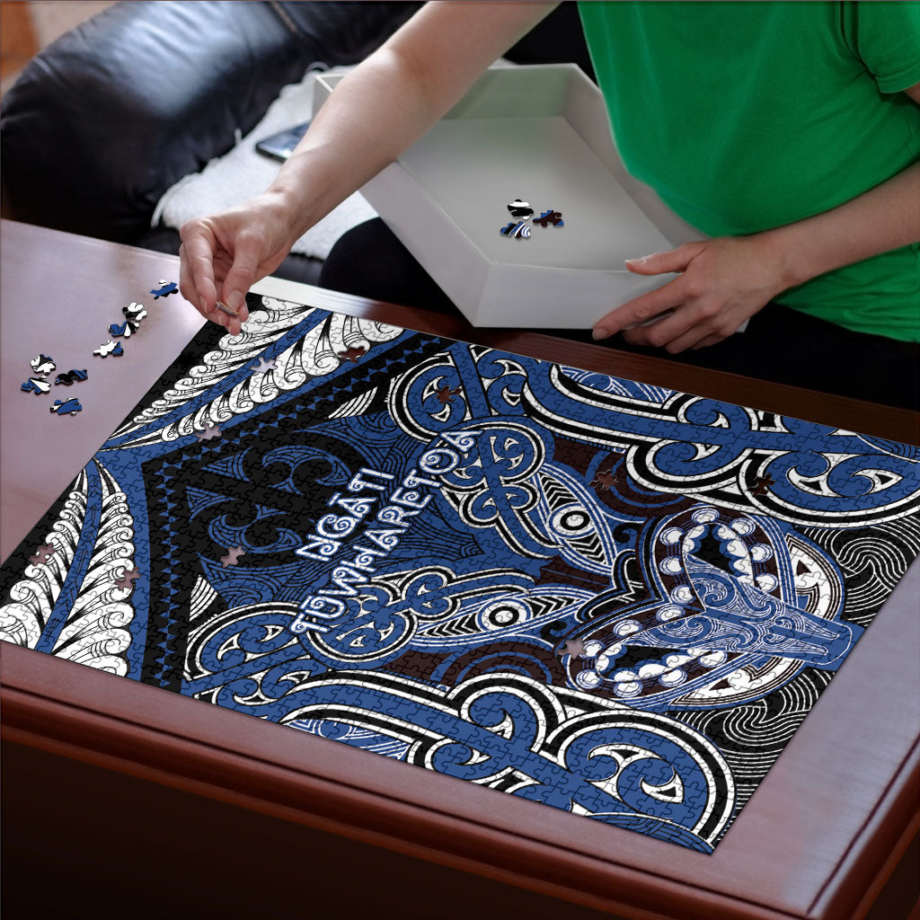 Aotearoa Iwi Ngati Tuwharetoa Puzzle Maori Kowhaiwhai Pattern LT19 - Polynesian Pride