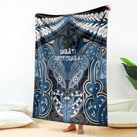 Aotearoa Iwi Ngati Mutunga Blanket Maori Kowhaiwhai Pattern