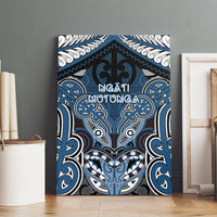 Aotearoa Iwi Ngati Mutunga Canvas Wall Art Maori Kowhaiwhai Pattern
