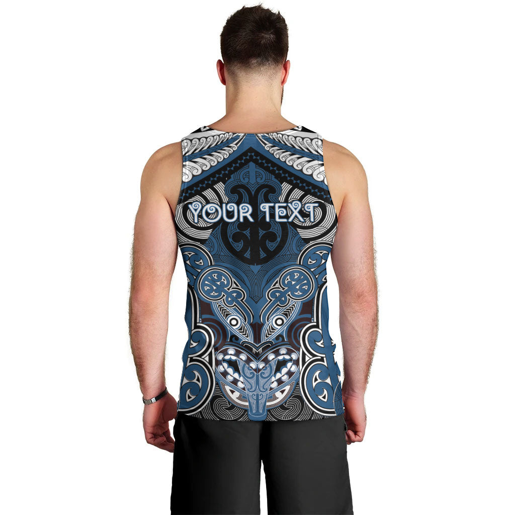 Aotearoa Iwi Ngati Mutunga Personalised Men Tank Top Maori Kowhaiwhai Pattern