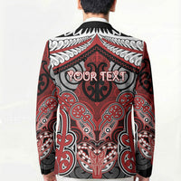 Aotearoa Iwi Te Ati Awa Personalised Blazer Maori Kowhaiwhai Pattern