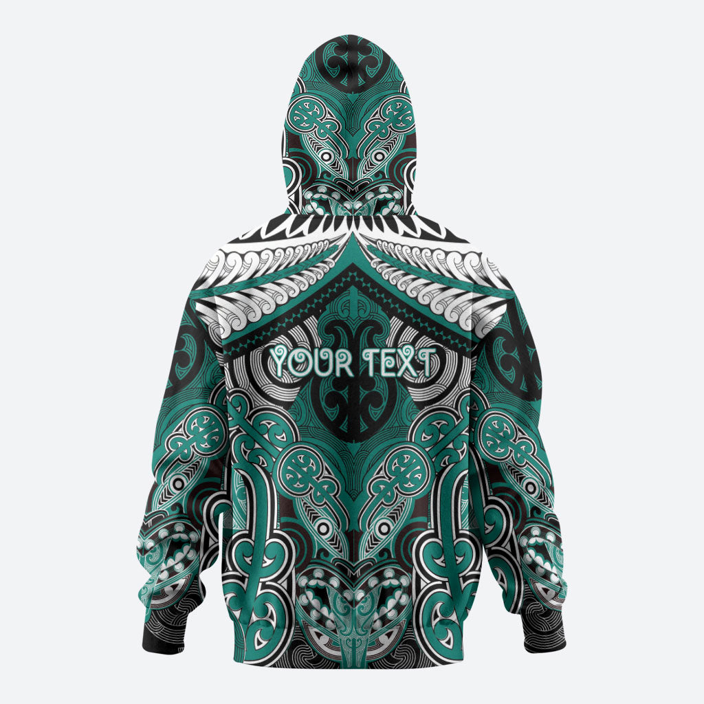 Aotearoa Iwi Ngati Maru Personalised Hoodie Maori Kowhaiwhai Pattern LT19 - Polynesian Pride