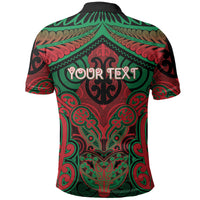 Aotearoa Iwi Ngati Hine Personalised Polo Shirt Maori Kowhaiwhai Pattern LT19 - Polynesian Pride