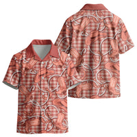 Red Hawaii Palaka Cowboy Kid Hawaiian Shirt Hawaiian Paniolo Festival Spirit LT19 - Polynesian Pride