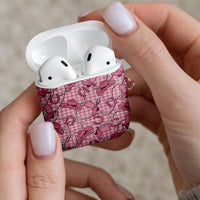 Pink Hawaii Palaka Cowboy AirPods Case Hawaiian Paniolo Festival Spirit LT19 - Polynesian Pride
