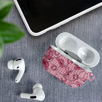 Pink Hawaii Palaka Cowboy AirPods Case Hawaiian Paniolo Festival Spirit LT19 - Polynesian Pride