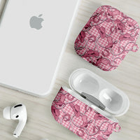 Pink Hawaii Palaka Cowboy AirPods Case Hawaiian Paniolo Festival Spirit LT19 - Polynesian Pride