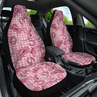 Pink Hawaii Palaka Cowboy Car Seat Cover Hawaiian Paniolo Festival Spirit LT19 One Size Pink - Polynesian Pride