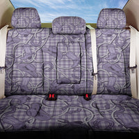 Purple Hawaii Palaka Cowboy Back Car Seat Cover Hawaiian Paniolo Festival Spirit LT19 One Size Purple - Polynesian Pride