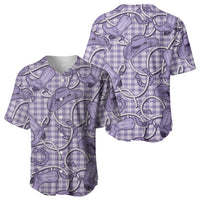 Purple Hawaii Palaka Cowboy Baseball Jersey Hawaiian Paniolo Festival Spirit LT19 - Polynesian Pride
