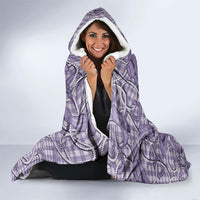 Purple Hawaii Palaka Cowboy Hooded Blanket Hawaiian Paniolo Festival Spirit LT19 - Polynesian Pride