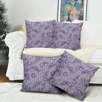 Purple Hawaii Palaka Cowboy Pillow Cover Hawaiian Paniolo Festival Spirit LT19 - Polynesian Pride
