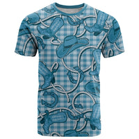 Blue Hawaii Palaka Cowboy T Shirt Hawaiian Paniolo Festival Spirit LT19 Blue - Polynesian Pride