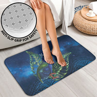 New Zealand Takahe Personalised Bathroom Set Silver Fern Galaxy Polynesian Pattern LT22 - Polynesian Pride