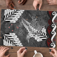 New Zealand Weka Personalised Puzzle Aotearoa Hen Silver Fern Maori Pattern LT22 - Polynesian Pride