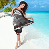 New Zealand Weka Personalised Sarong Aotearoa Hen Silver Fern Maori Pattern LT22 - Polynesian Pride