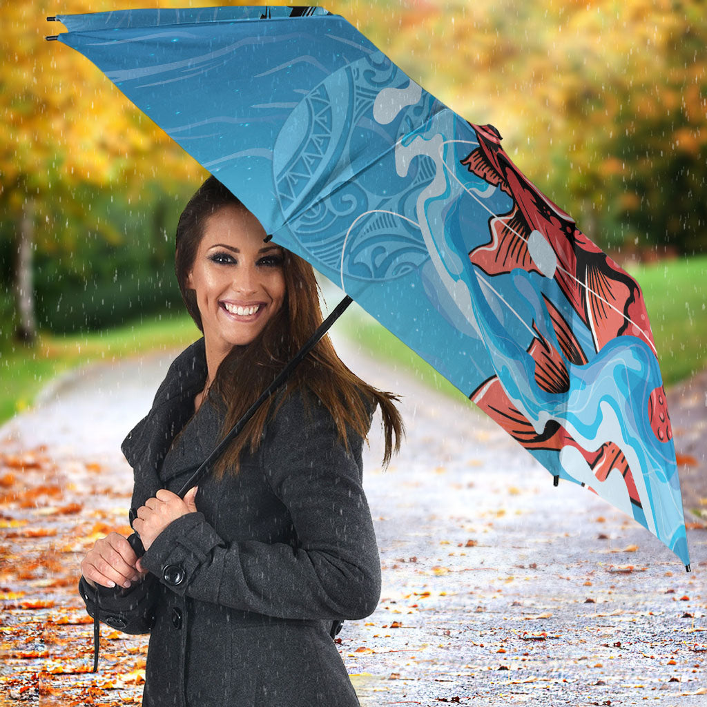 Snapper Fishing New Zealand Umbrella Tamure Fish Hook Maori Pattern