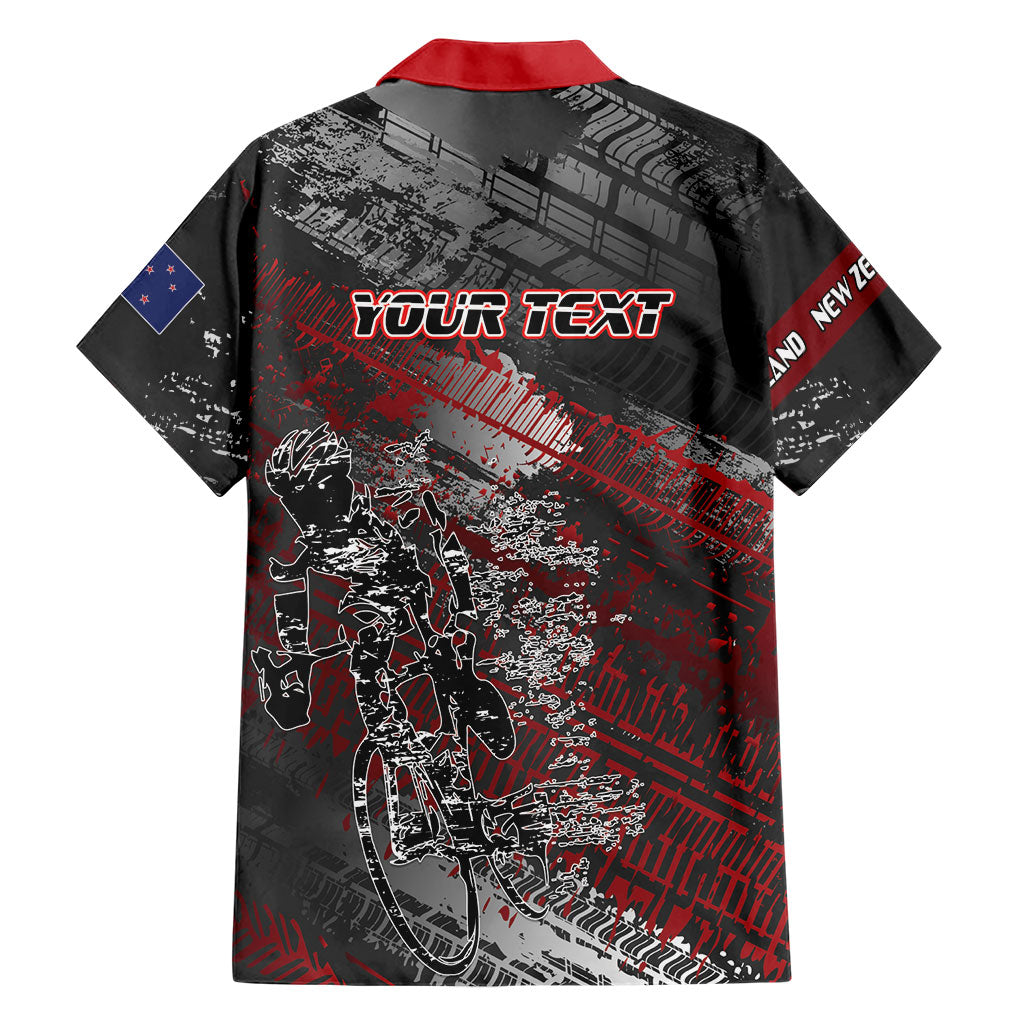 Personalised Cycling New Zealand Family Matching Off Shoulder Short Dress and Hawaiian Shirt Aotearoa Pride Sportswear LT22 - Polynesian Pride
